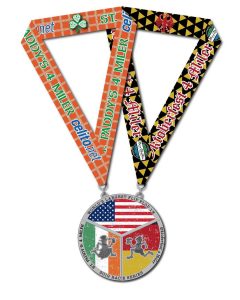 2019 St. Paddy's 4 Miler medal